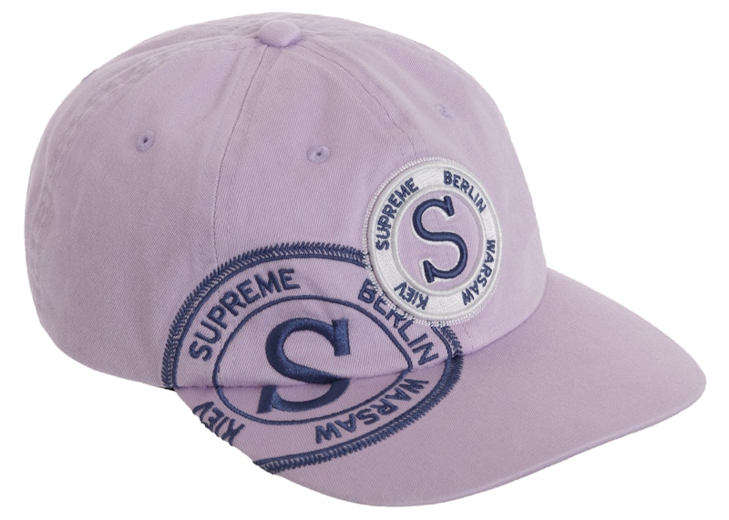 Supreme Stamp 6-Panel Light Paars
