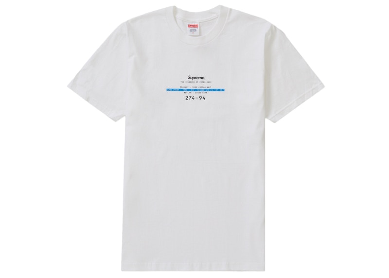 Supreme Standard Tee Wit