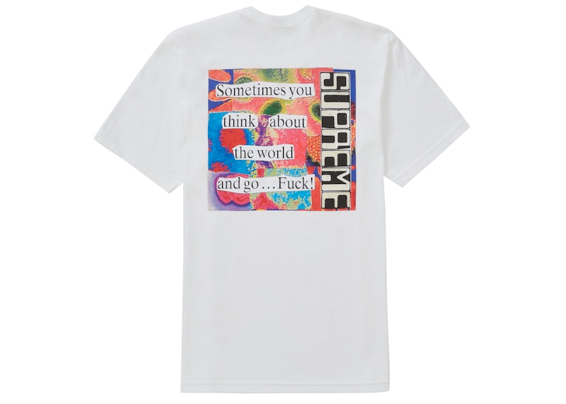 Supreme Static Tee Wit