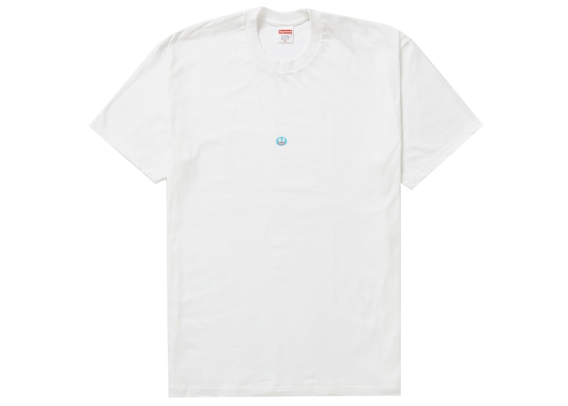Supreme Sticker Tee Wit