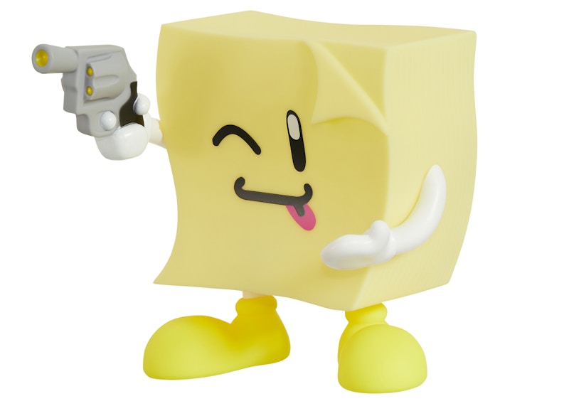Supreme Sticky Note Molded Lamp Geel