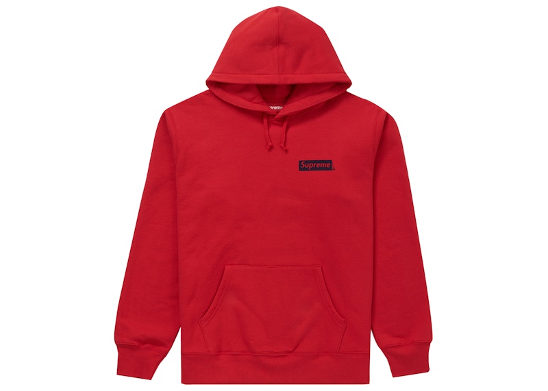 Supreme Stop Crying Hooded Sweatshirt Rood