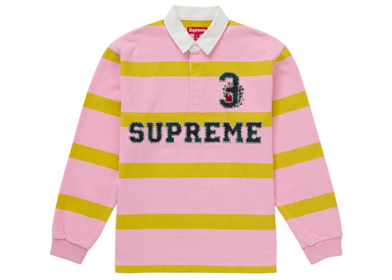 Supreme Stripe Rugby Roze