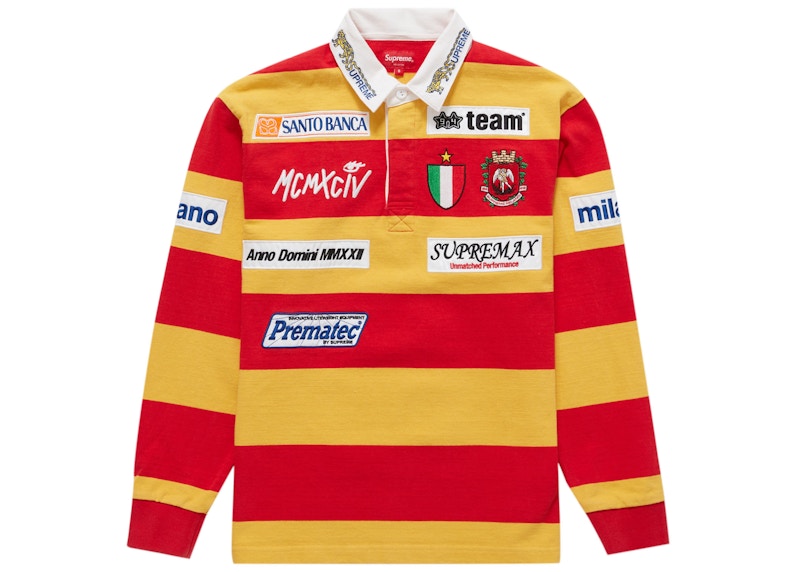Supreme Stripe Rugby Rood