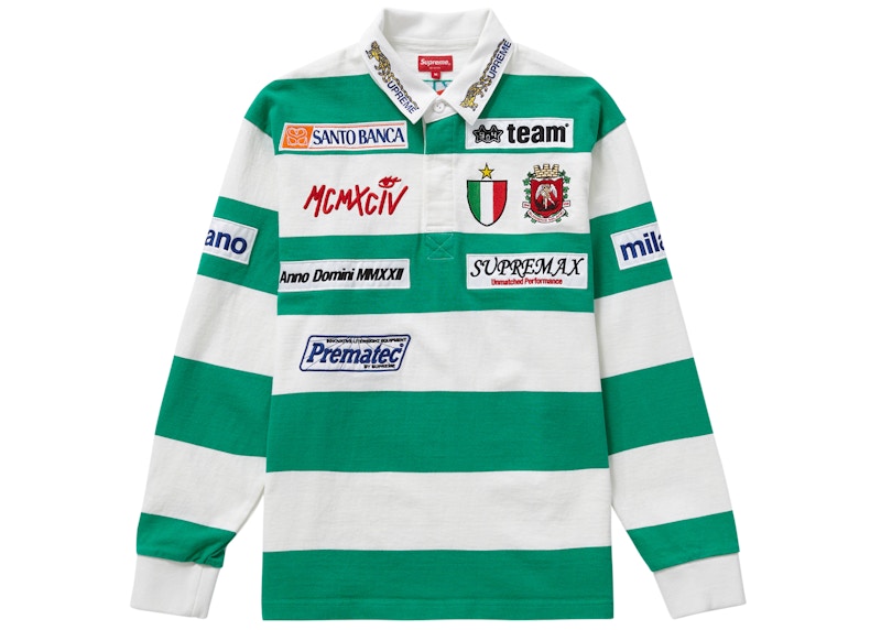 Supreme Stripe Rugby Wit