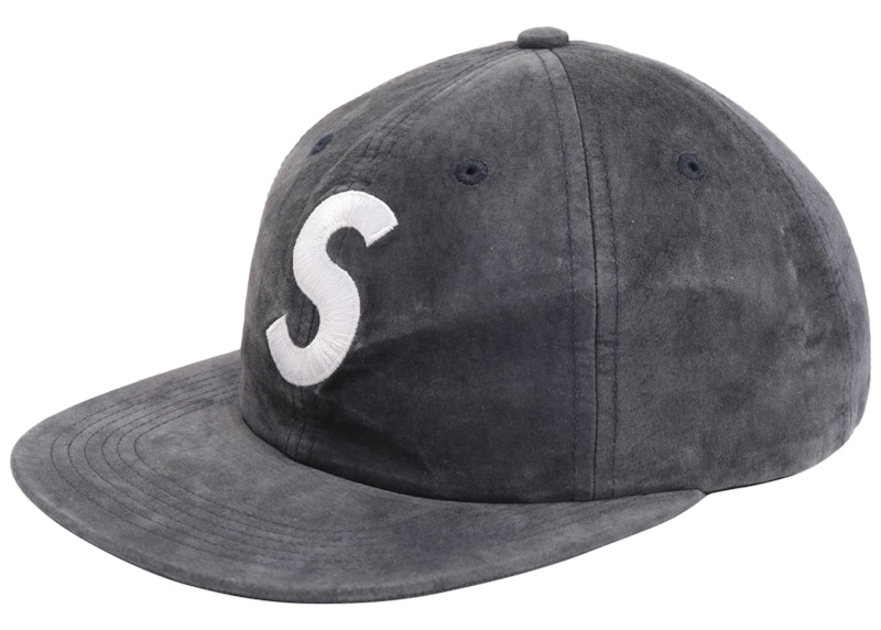 Supreme Suede S Logo 6 Panel Blauw