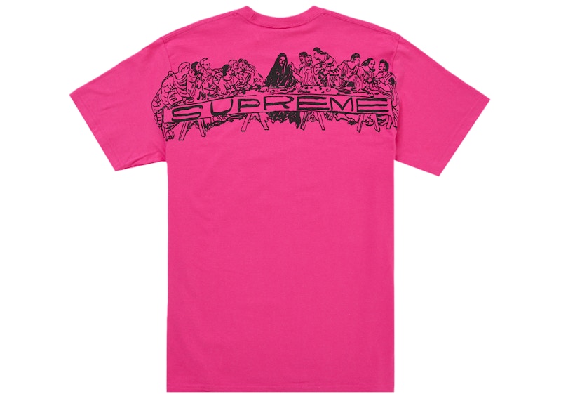 Supreme Supper Tee Fuchsia Paars