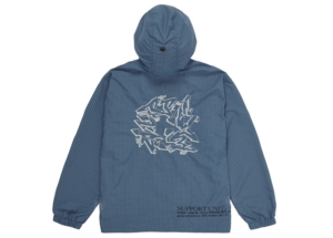 Supreme Support Unit Nylon Ripstop Jacket Turquoise