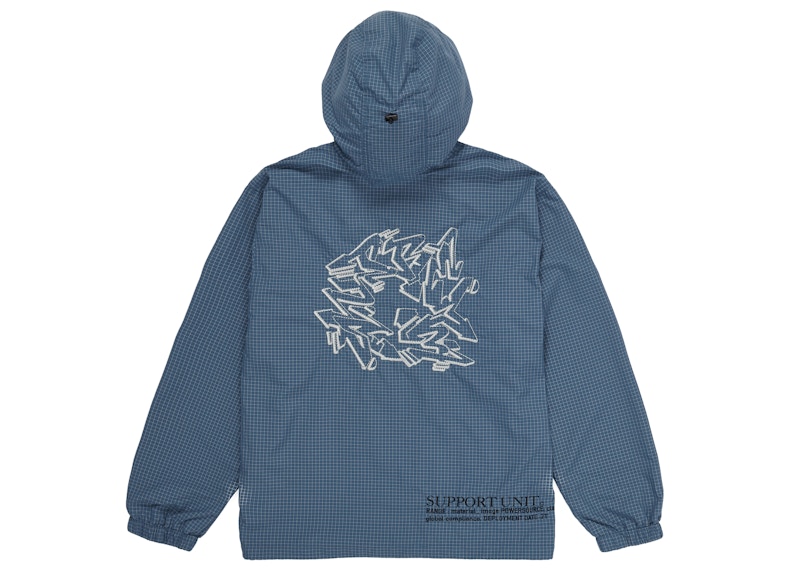 Supreme Support Unit Nylon Ripstop Jacket Turquoise