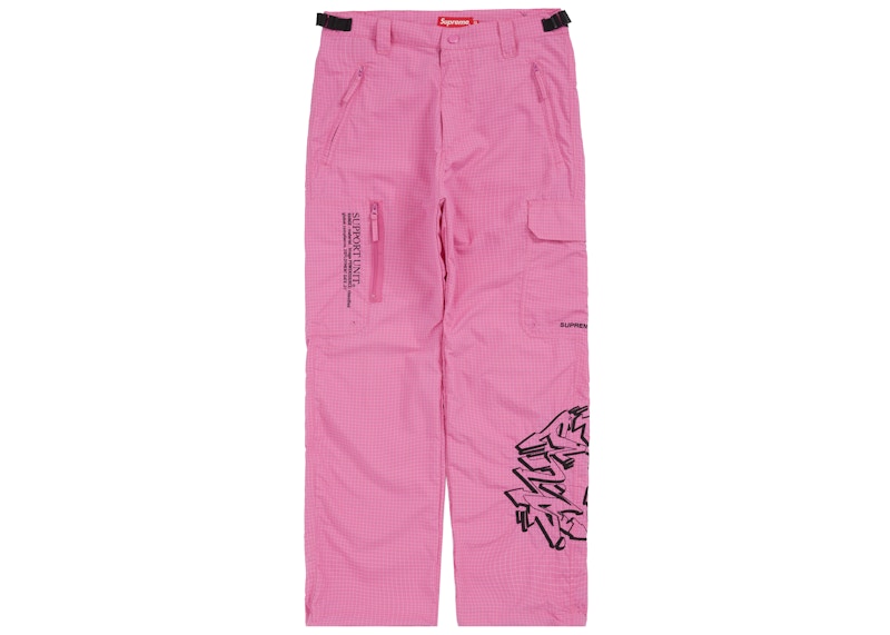 Supreme Support Unit Nylon Ripstop Pant Roze