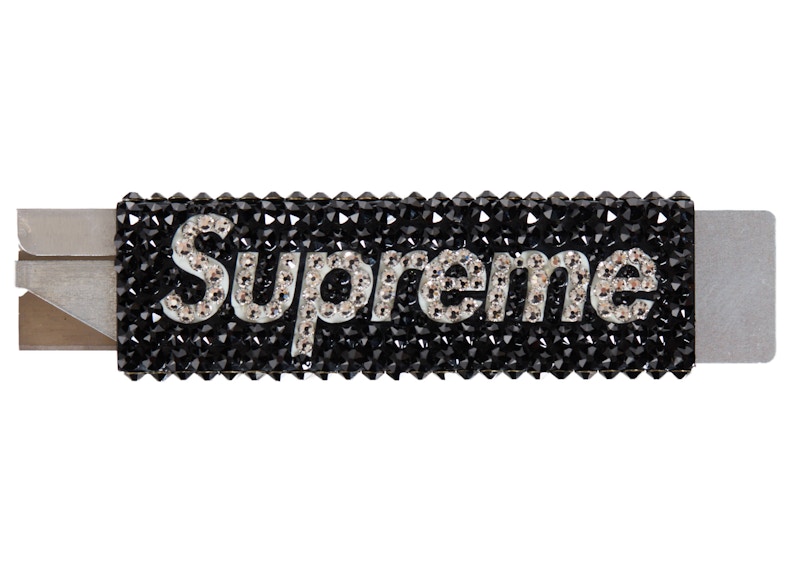 Supreme Swarovski Crystal Box Cutter Zwart