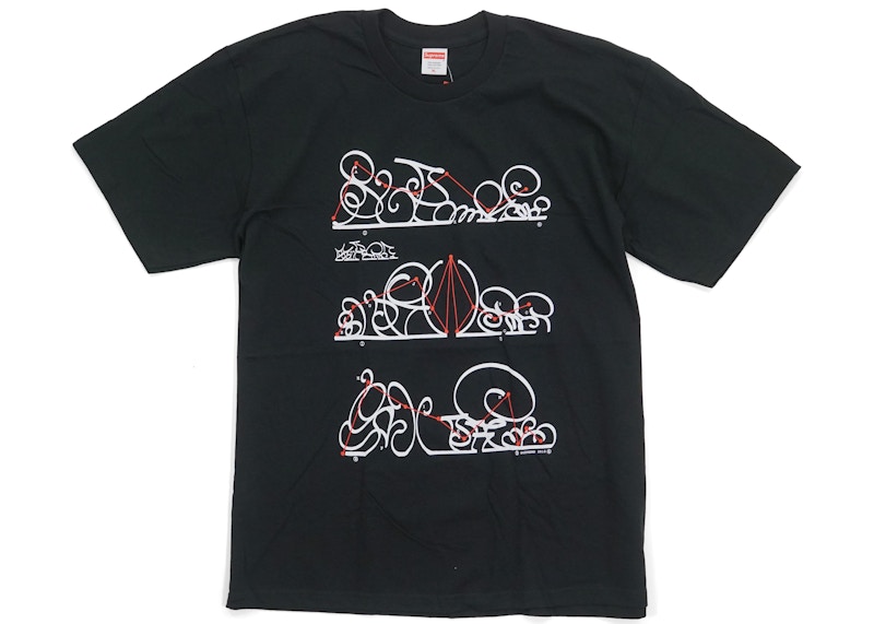 Supreme System Tee Zwart