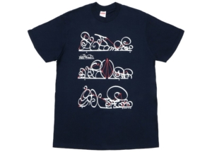 Supreme System Tee Blauw