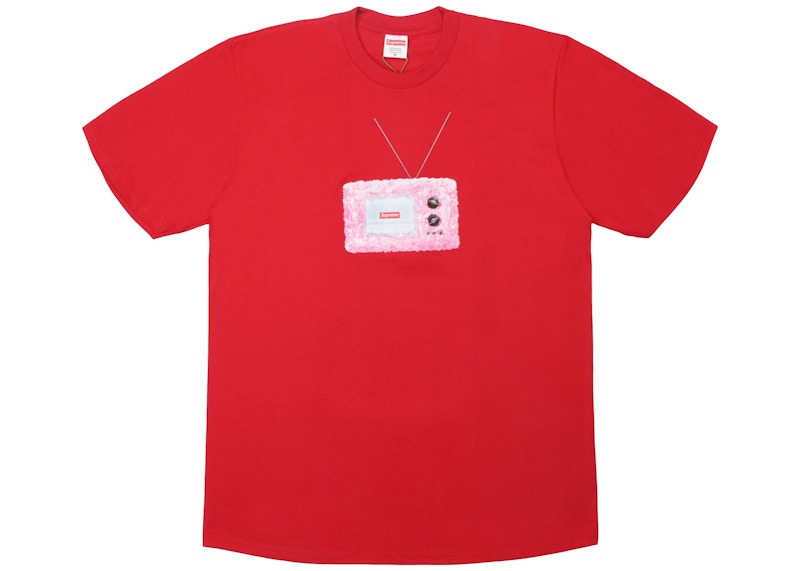 Supreme TV Tee Rood