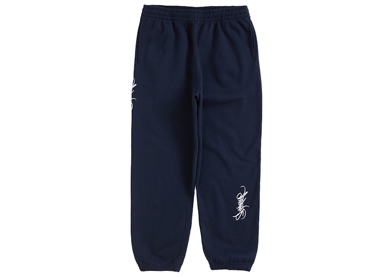 Supreme Tag Sweatpant Blauw