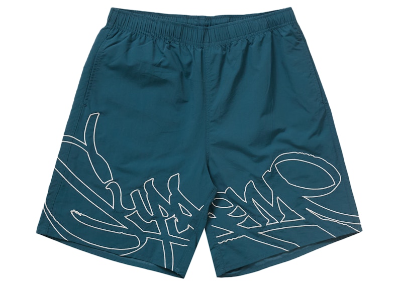 Supreme Tag Water Short Turquoise