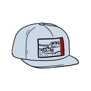 Supreme Tank 5-Panel Light Blauw