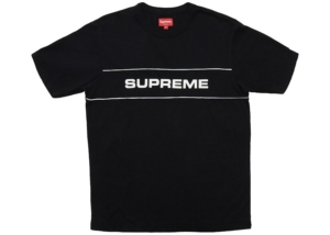 Supreme Team Ringer Tee Zwart
