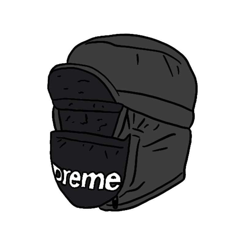 Supreme Tech Trooper Zwart