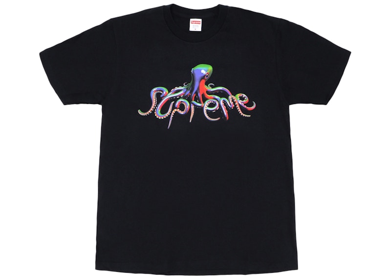 Supreme Tentacles Tee Zwart