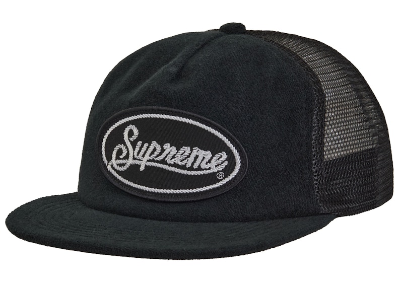 Supreme Terry Mesh Back 5 Panel Zwart