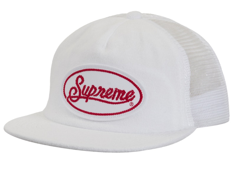 Supreme Terry Mesh Back 5 Panel Wit