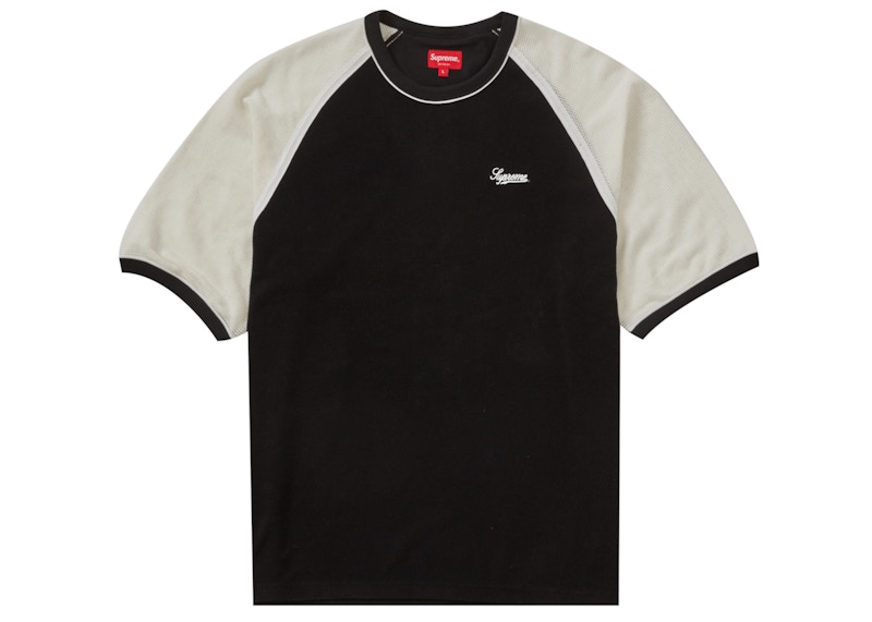Supreme Terry Raglan S/S Top Zwart