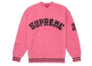 Supreme Textured Arc Sweater Roze