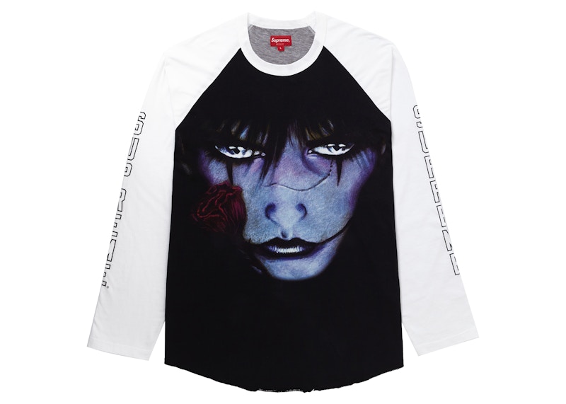 Supreme The Crow Raglan L/S Tee Eyes Wit