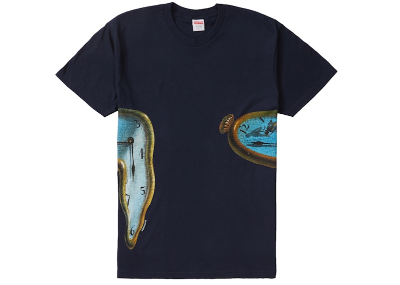 Supreme The Persistence Of Memory Tee Blauw