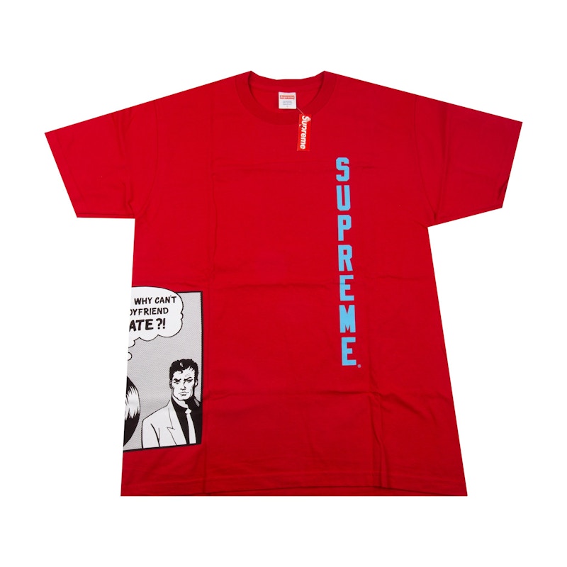 Supreme Thrasher Boyfriend Tee Rood