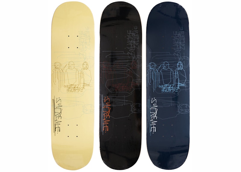 Supreme Three Kings Skateboard Set