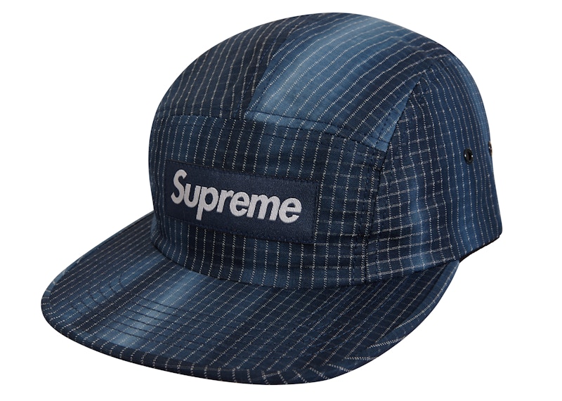 Supreme Tie Dye Ripstop Camp Cap Blauw
