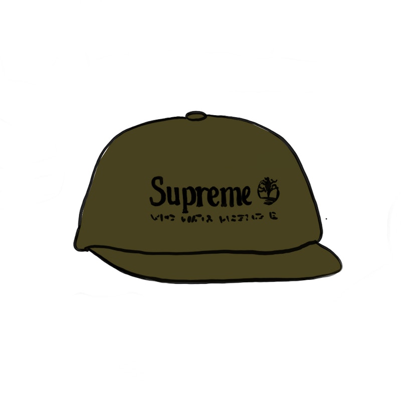 Supreme Timberland 6-Panel Olijf