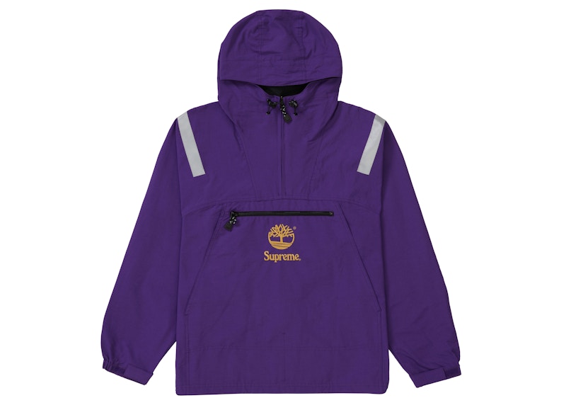 Supreme Timberland Reflective Taping Anorak Paars