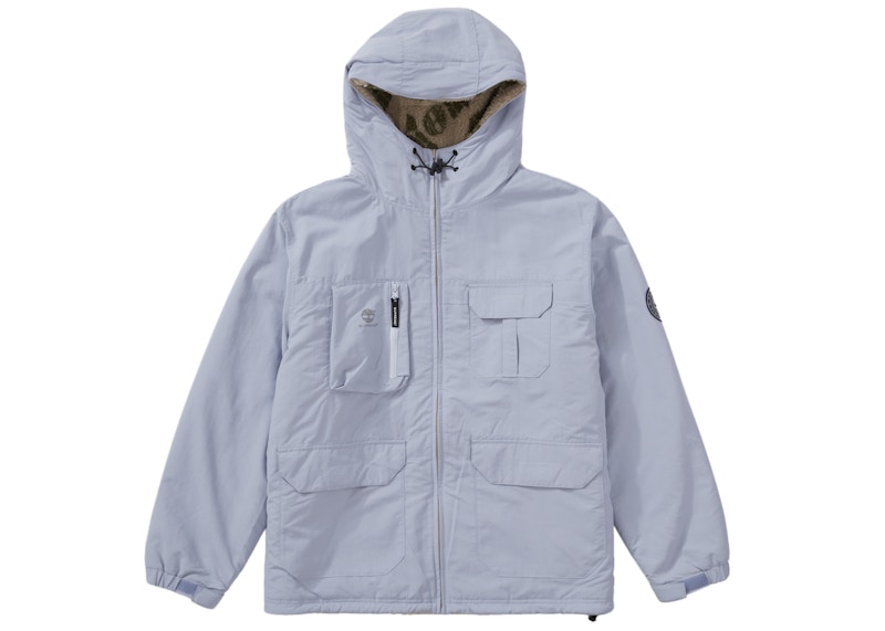 Supreme Timberland Reversible Ripstop Jacket Dusty Blauw