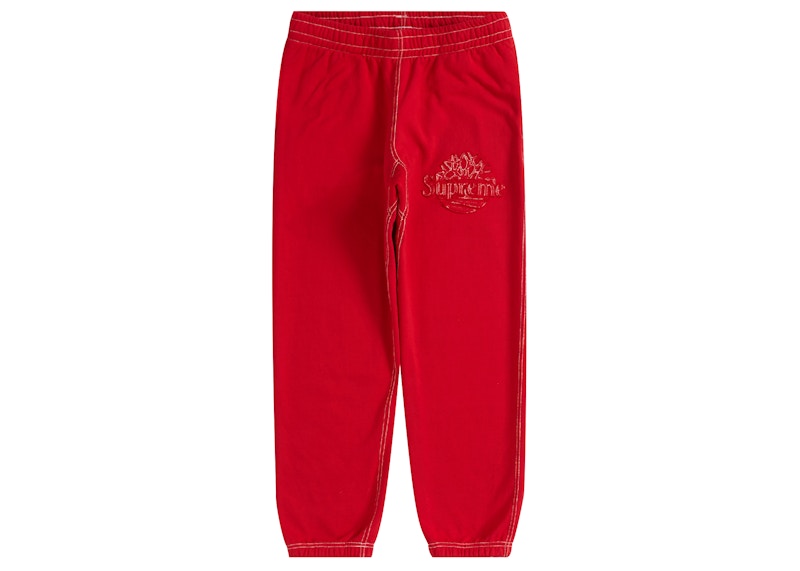 Supreme Timberland Sweatpant Rood