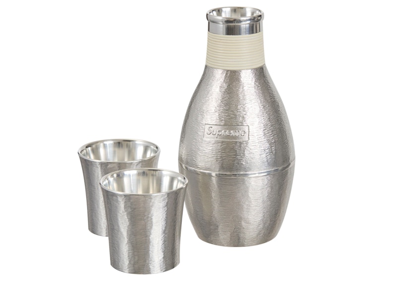 Supreme Tin Sake Set Zilver