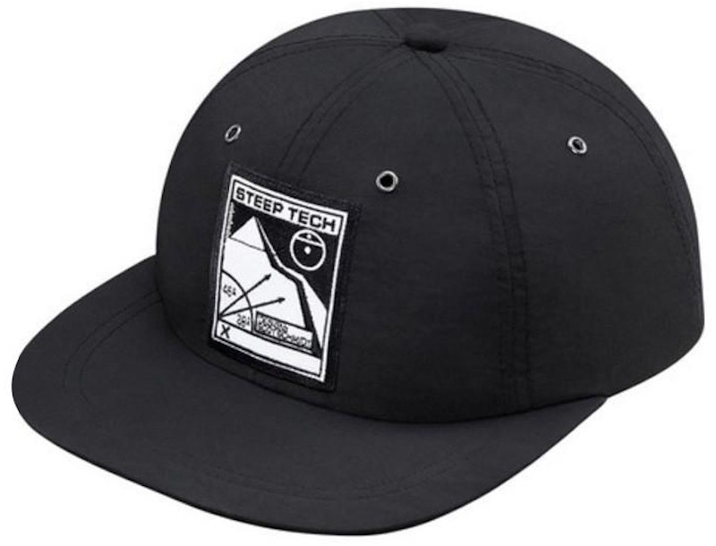 Supreme The North Face Steep Tech 6 Panel Zwart