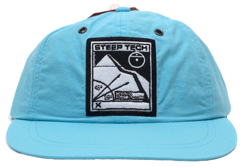 Supreme The North Face Steep Tech 6 Panel Light Blauw