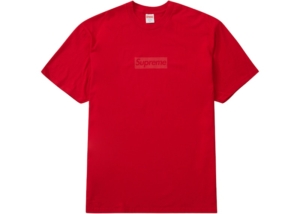Supreme Tonal Box Logo Tee Rood