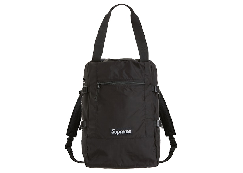 Supreme Tote Backpack Zwart