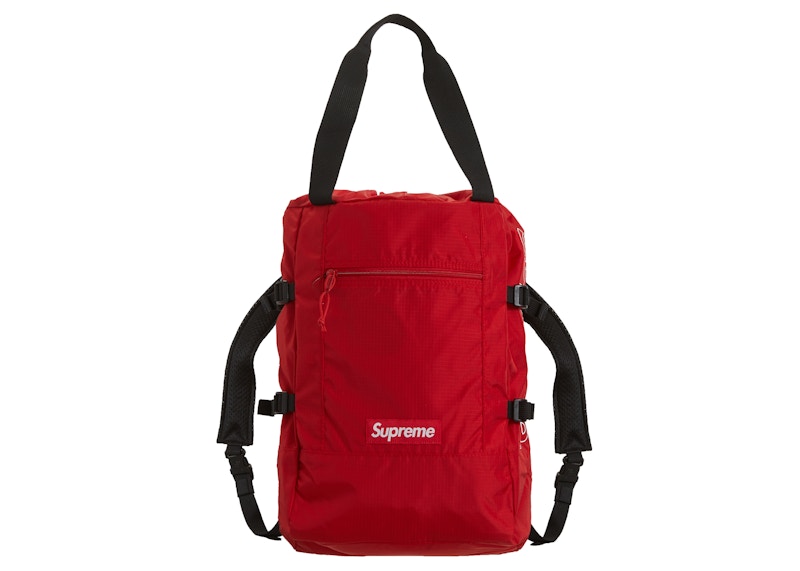 Supreme Tote Backpack Rood