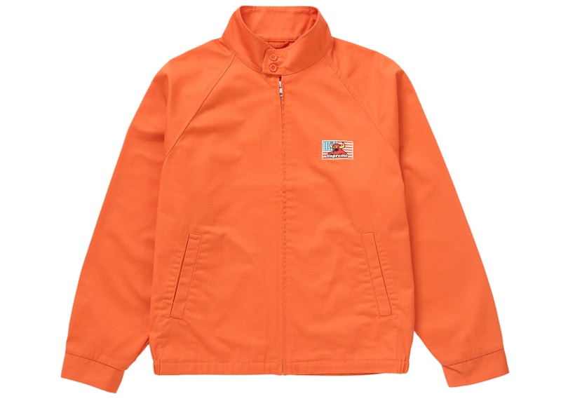 Supreme Toy Machine Harrington Jacket Bright Oranje