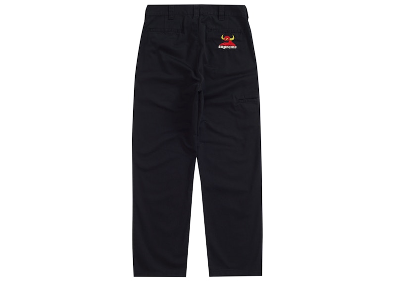 Supreme Toy Machine Work Pant Zwart