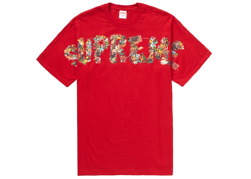 Supreme Toy Pile Tee Rood