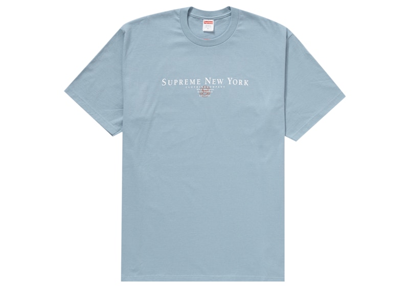 Supreme Tradition Tee Dusty Blauw