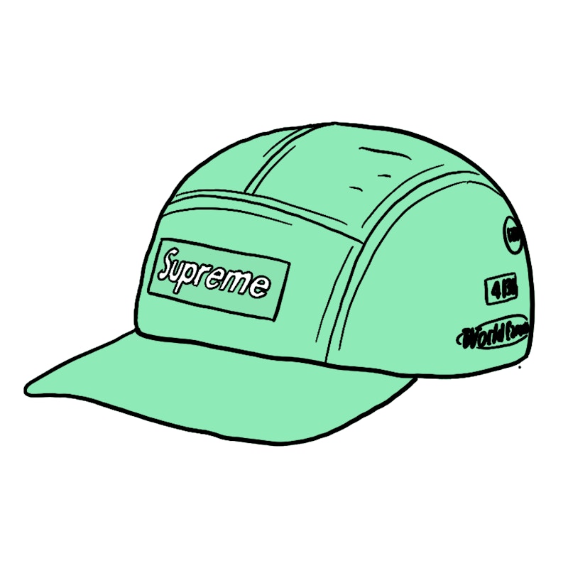 Supreme Trail Camp Cap Groen