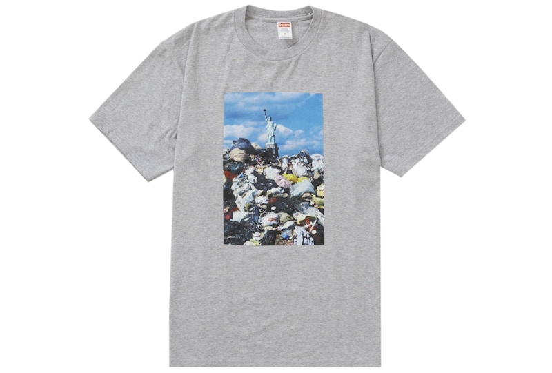 Supreme Trash Tee Heather Grijs