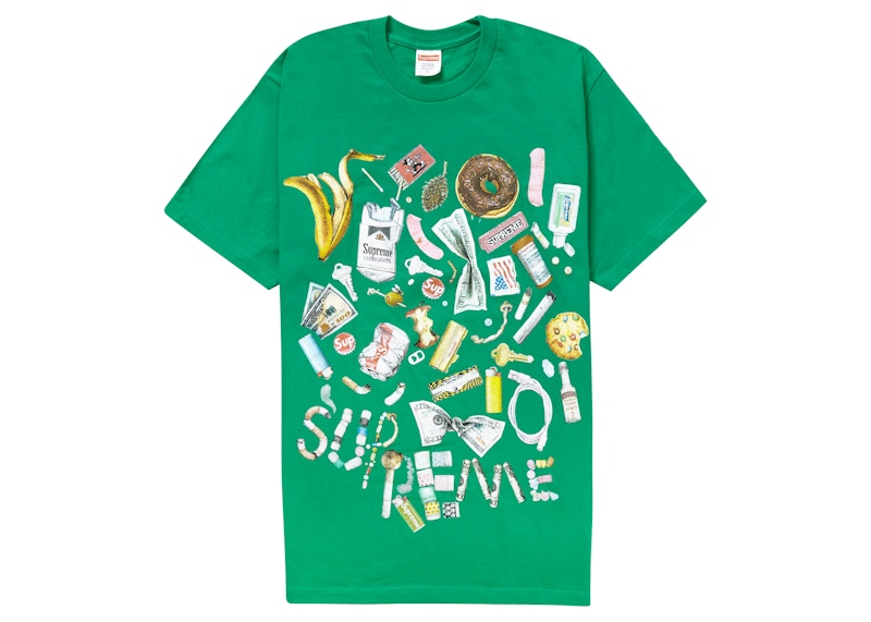 Supreme Trash Tee Groen